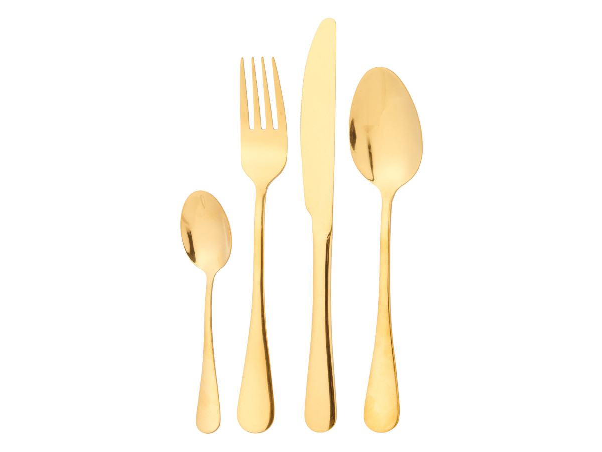 Infinity goods 24-delige bestekset - Gold