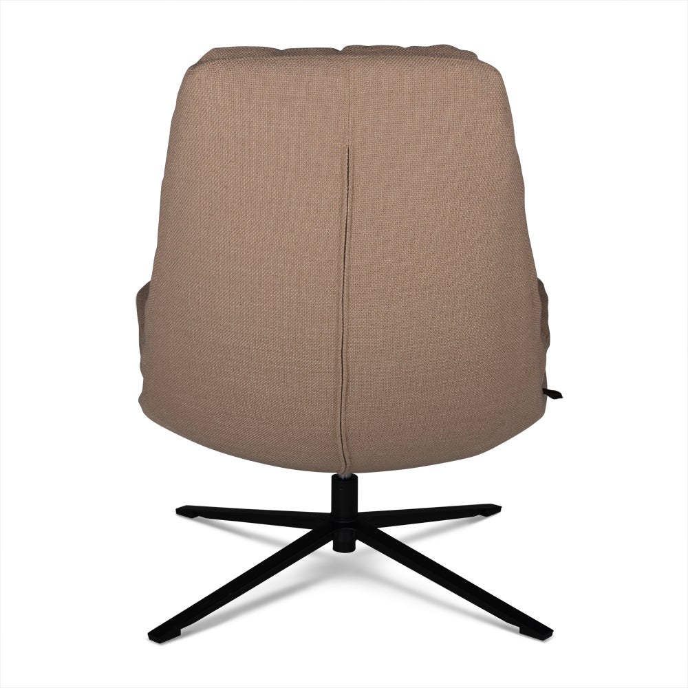 Kanza fauteuil Vora bruin