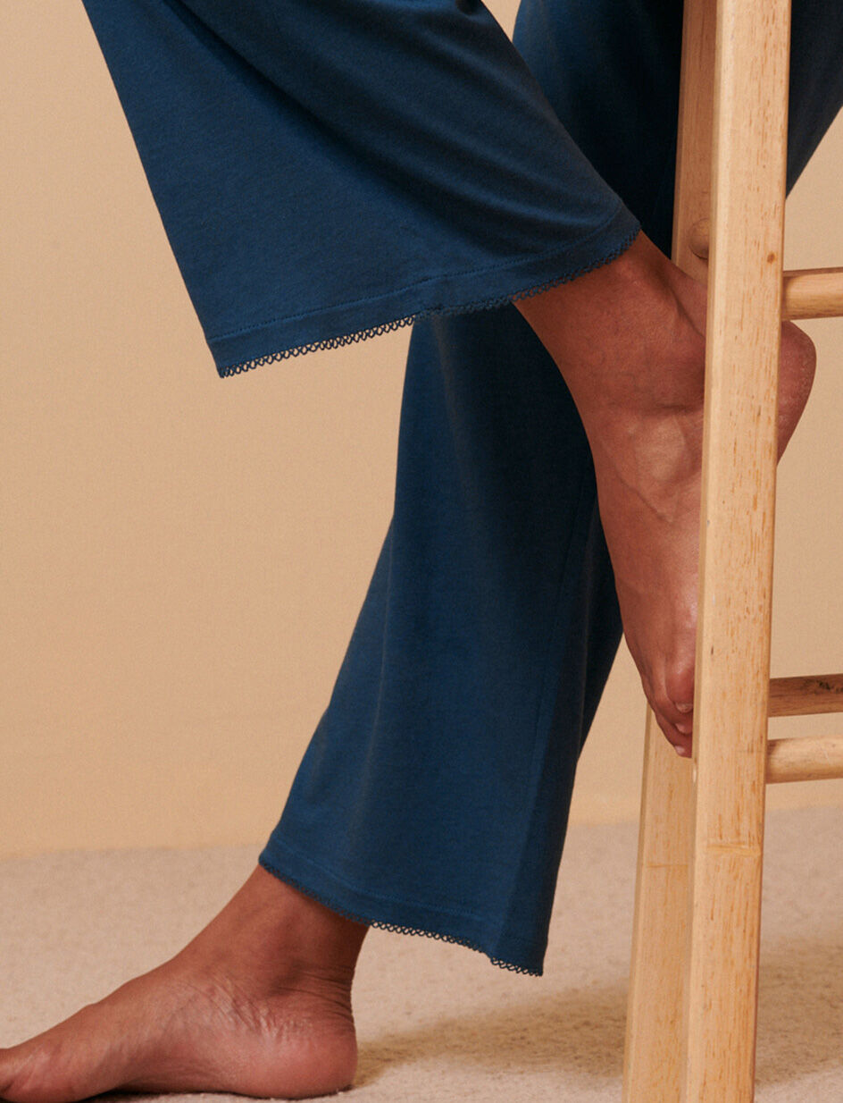 Pantalon - bleu outremer