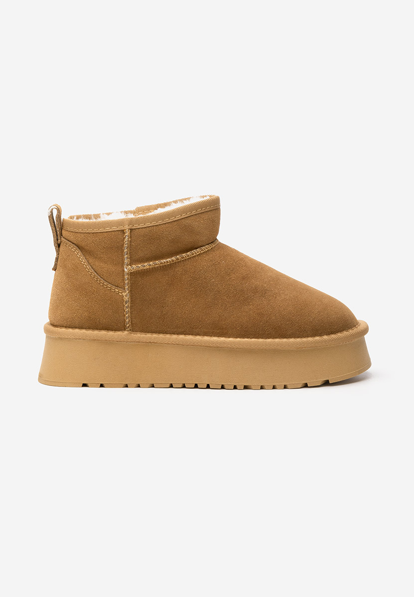 Bottes de neige femme chameau Cu platforma Cortney