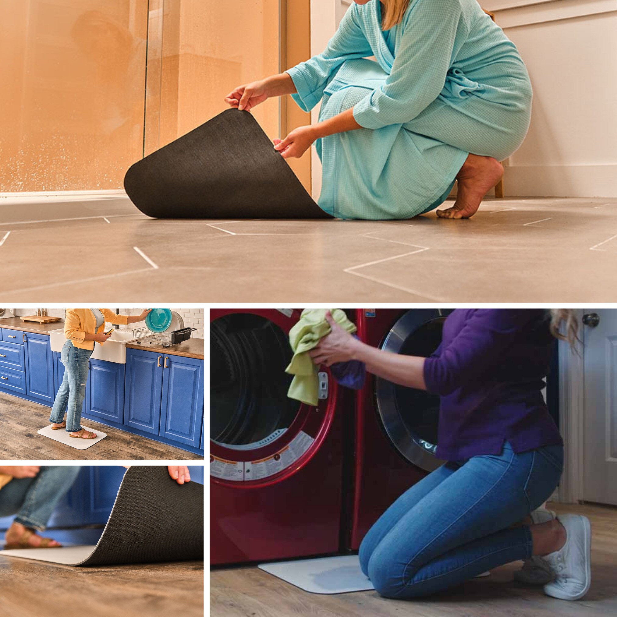 Best Direct® Badvorleger & Duschvorleger - Super Absorbent Mat Hydro Wonder