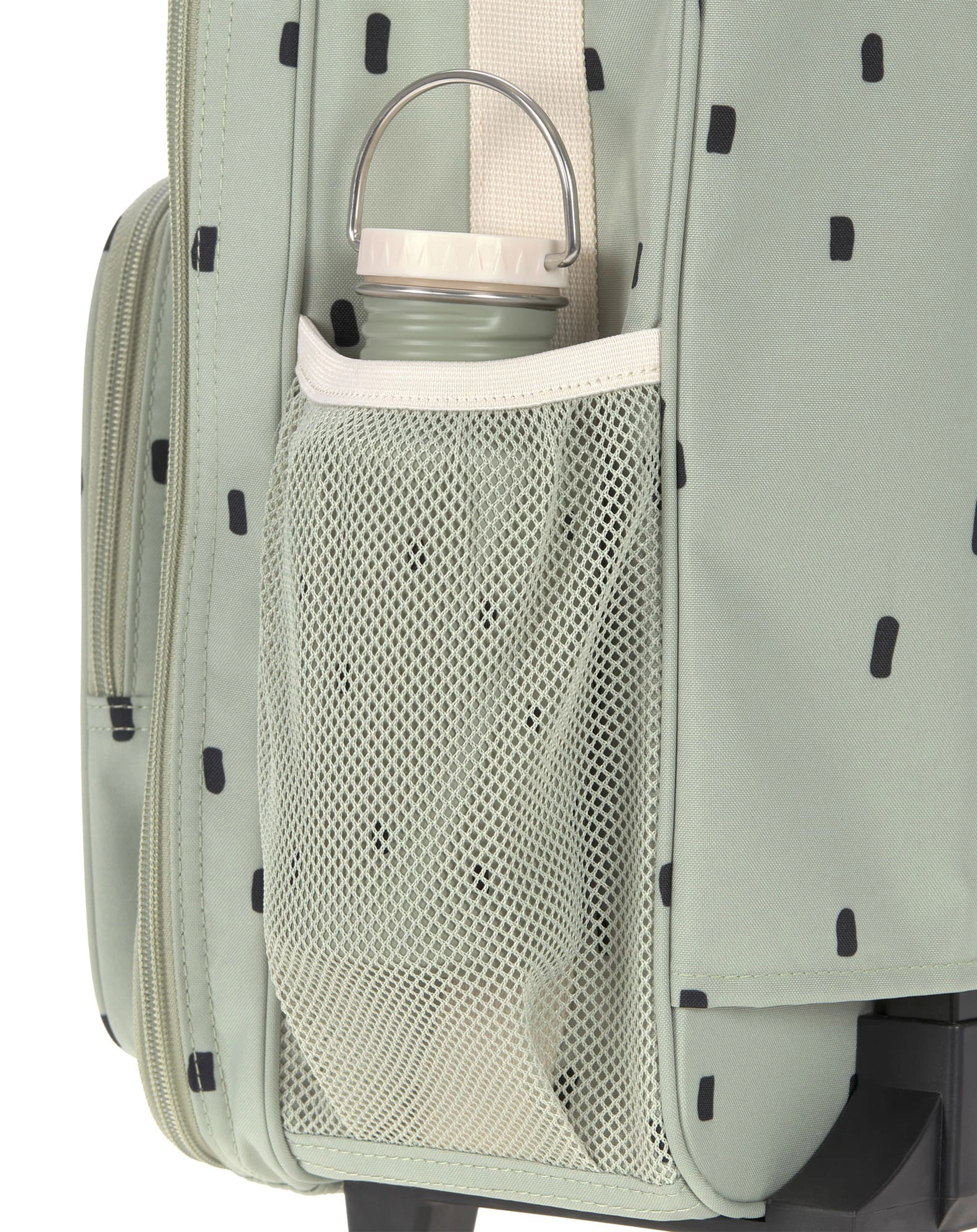 Kinder-Trolley HAPPY PRINTS (46x30x24) in light olive