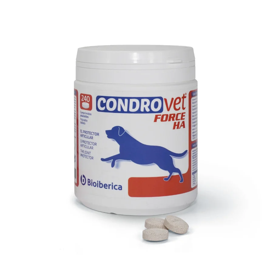 Condrovet Force HA Condroprotetor para o desgaste articular em cães