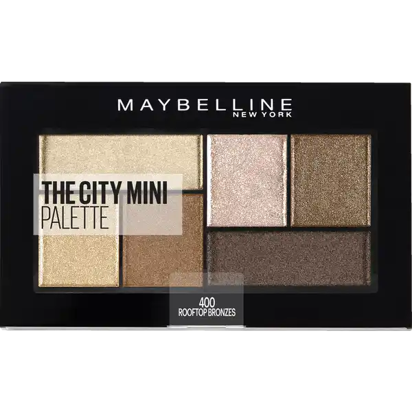 The City Mini Lidschatten Palette Nr. 400 Rooftop Bronzes