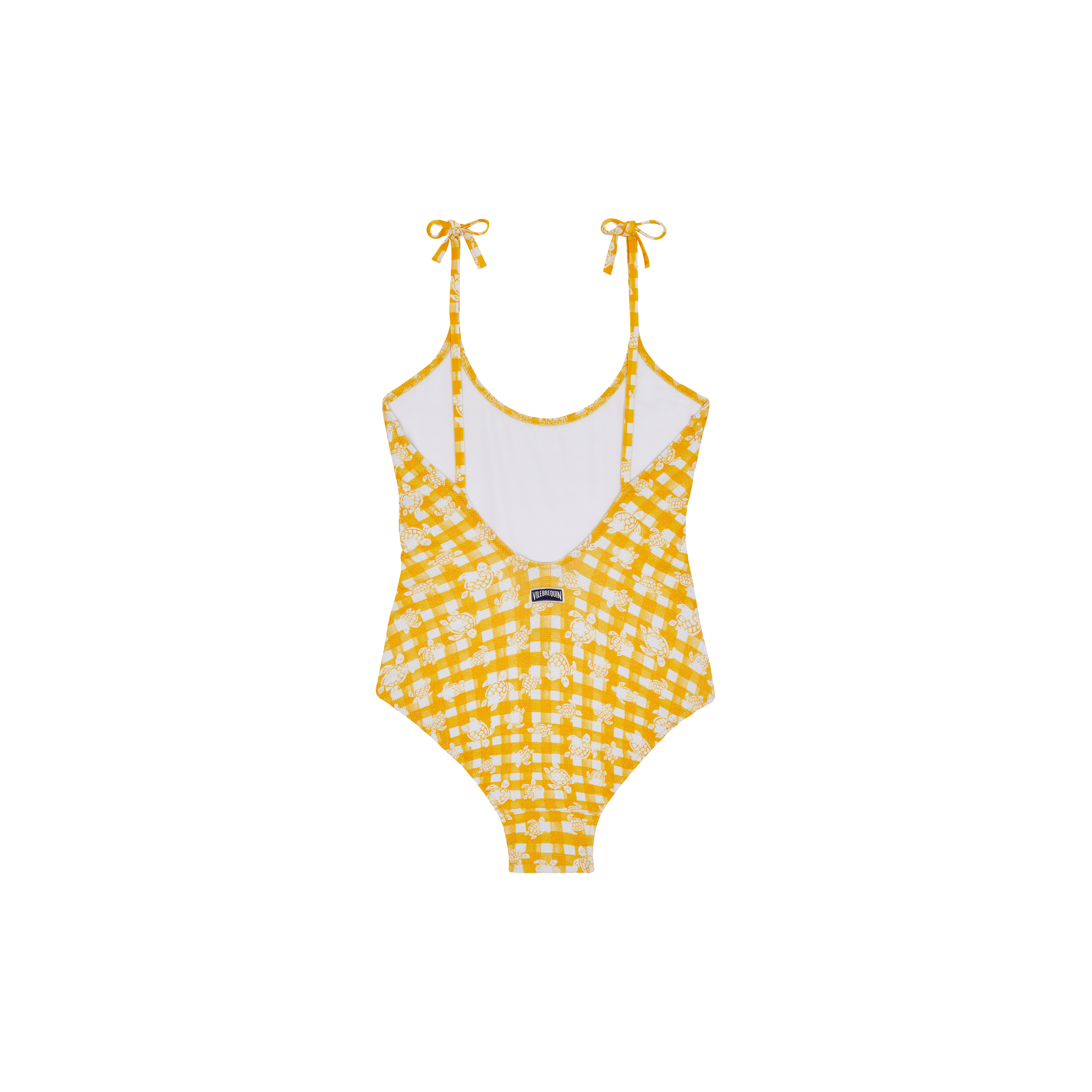 Maillot de bain une pièce fille Turtles Vichy