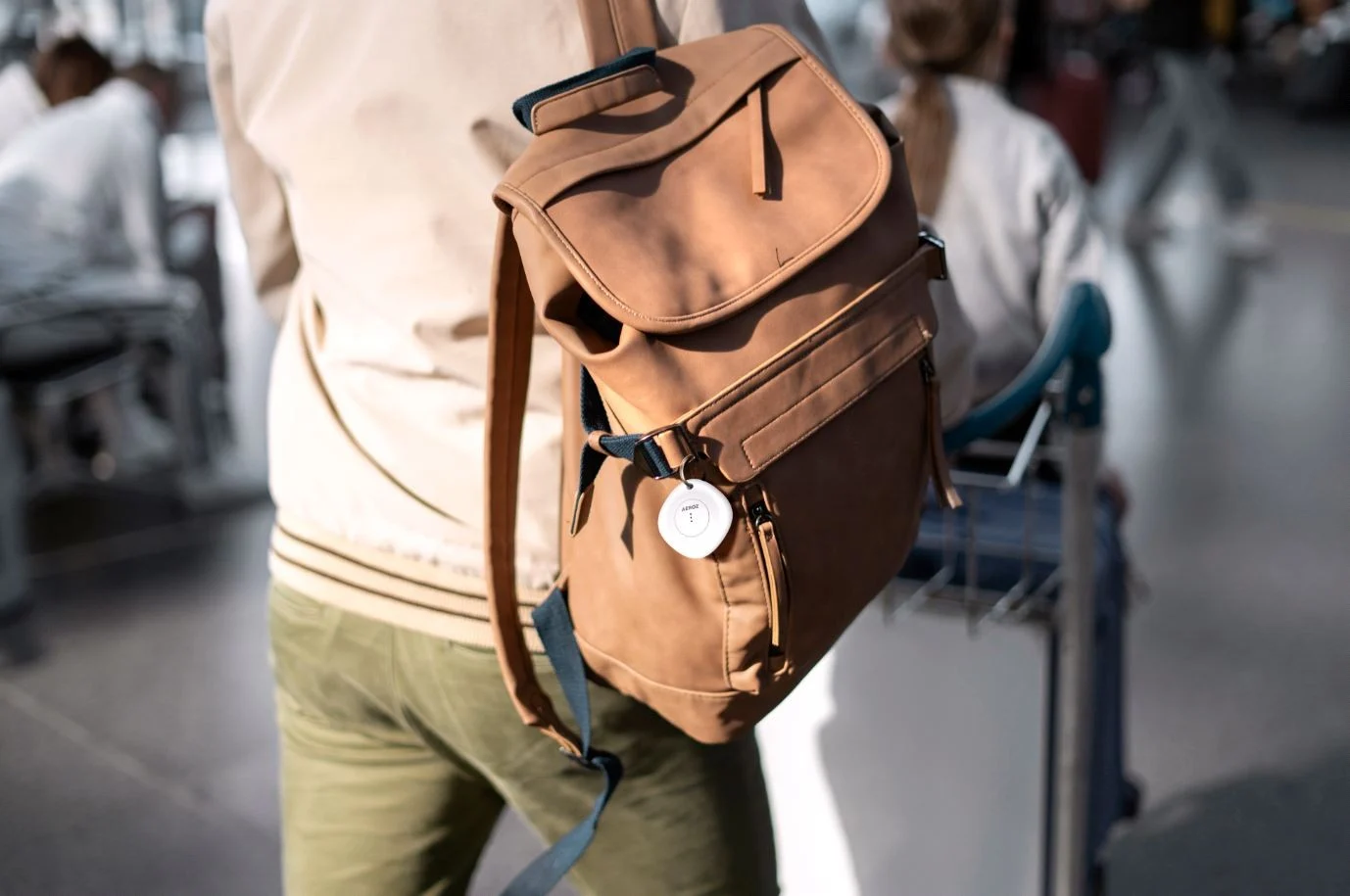 Aeroz TAG-1000 - Kuffert- og nøgle finder til brug med iPhone - virker med Apple Find appen