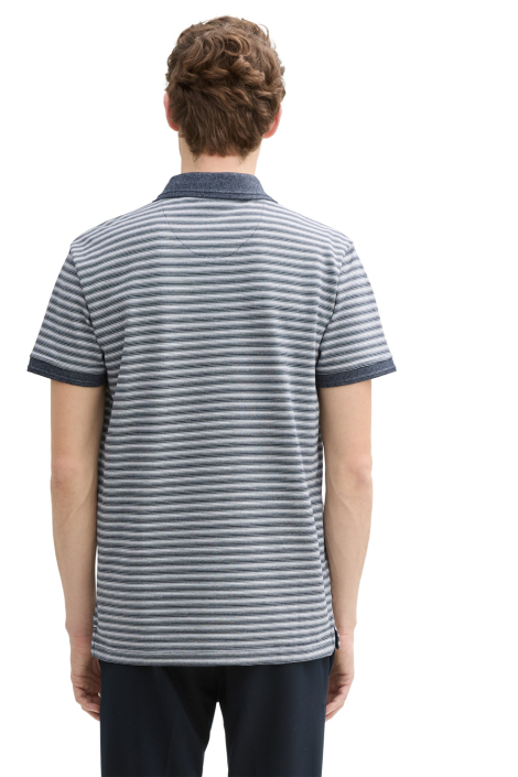 Tom Tailor blauwe heren polo