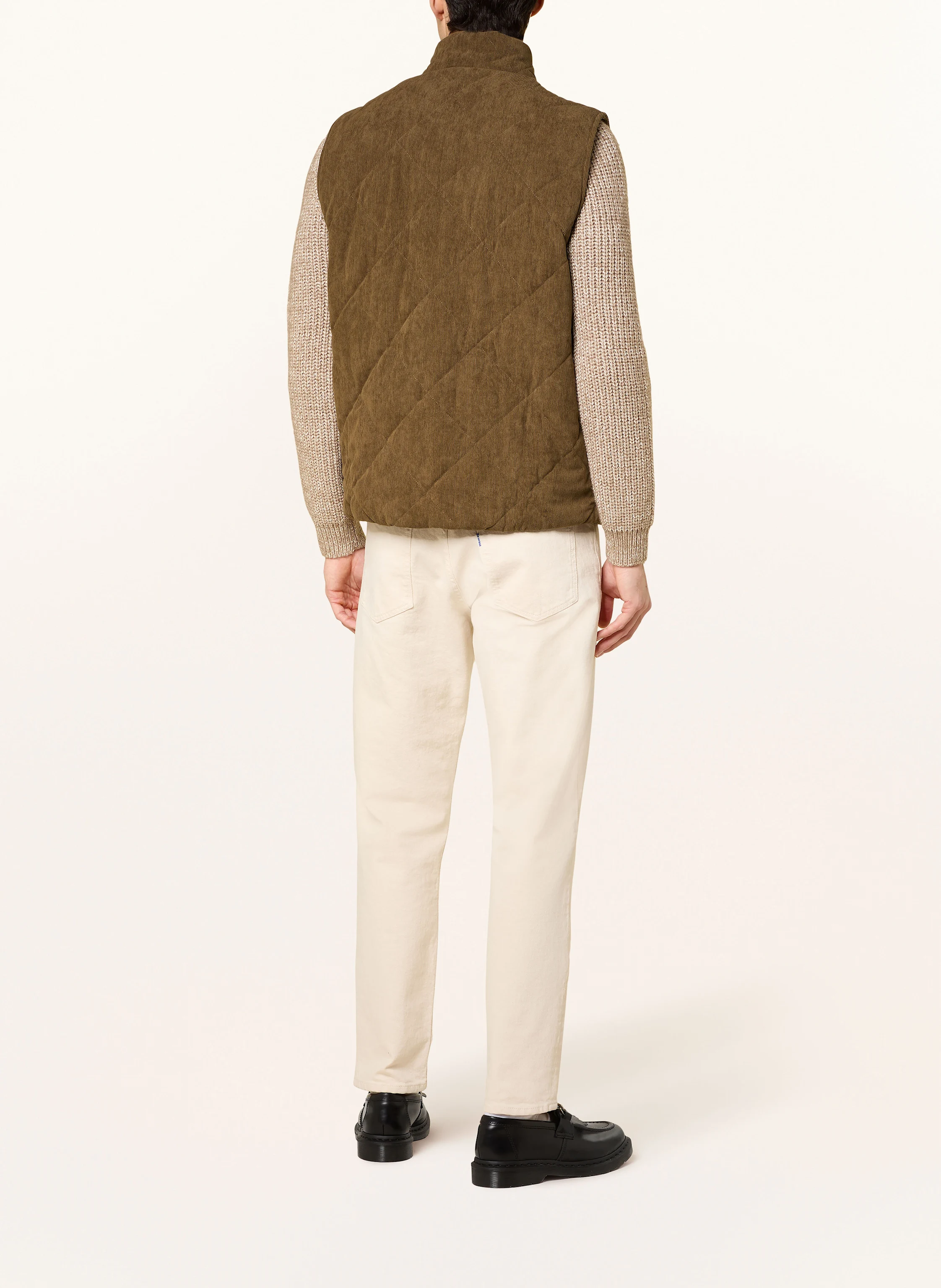 Barbour Steppweste LIDDESDALE aus Cord