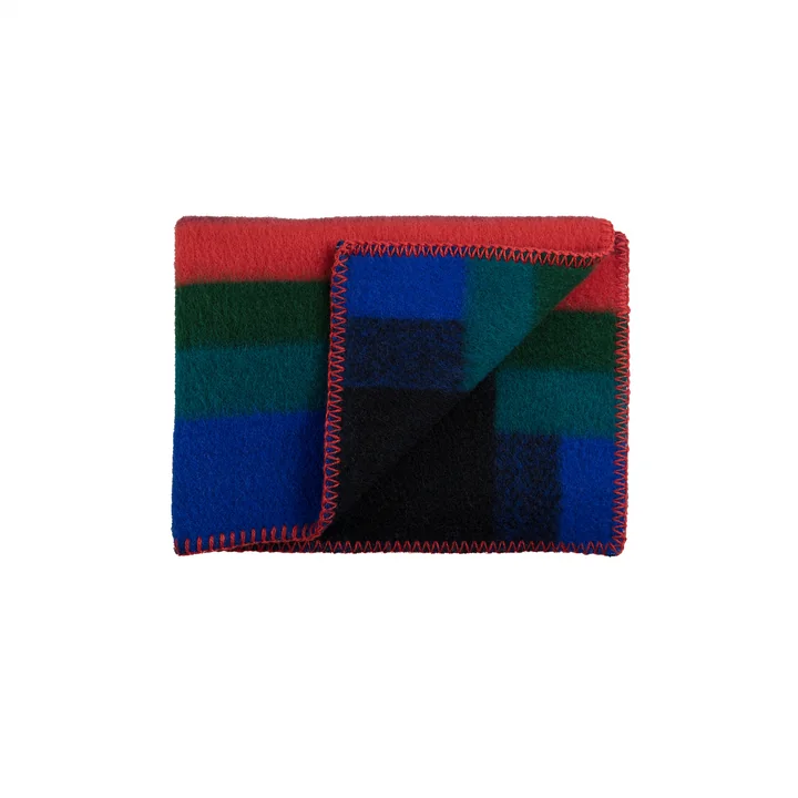 Røros Tweed - Mikkel Baby Wolldecke 100 x 67 cm, dark