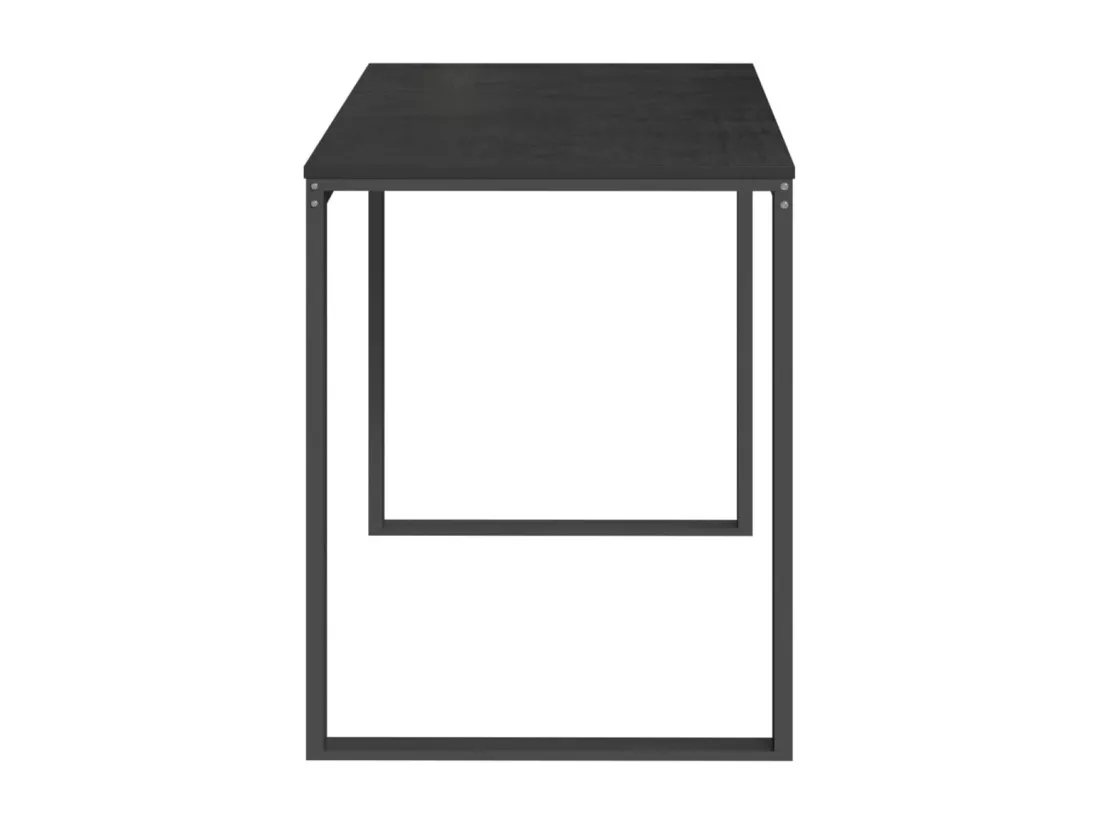 Bureau d'ordinateur Noir 110x60x73 cm Bois d’ingénierie