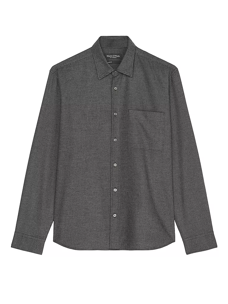 MARC O'POLO Hemd Regular Fit  grau