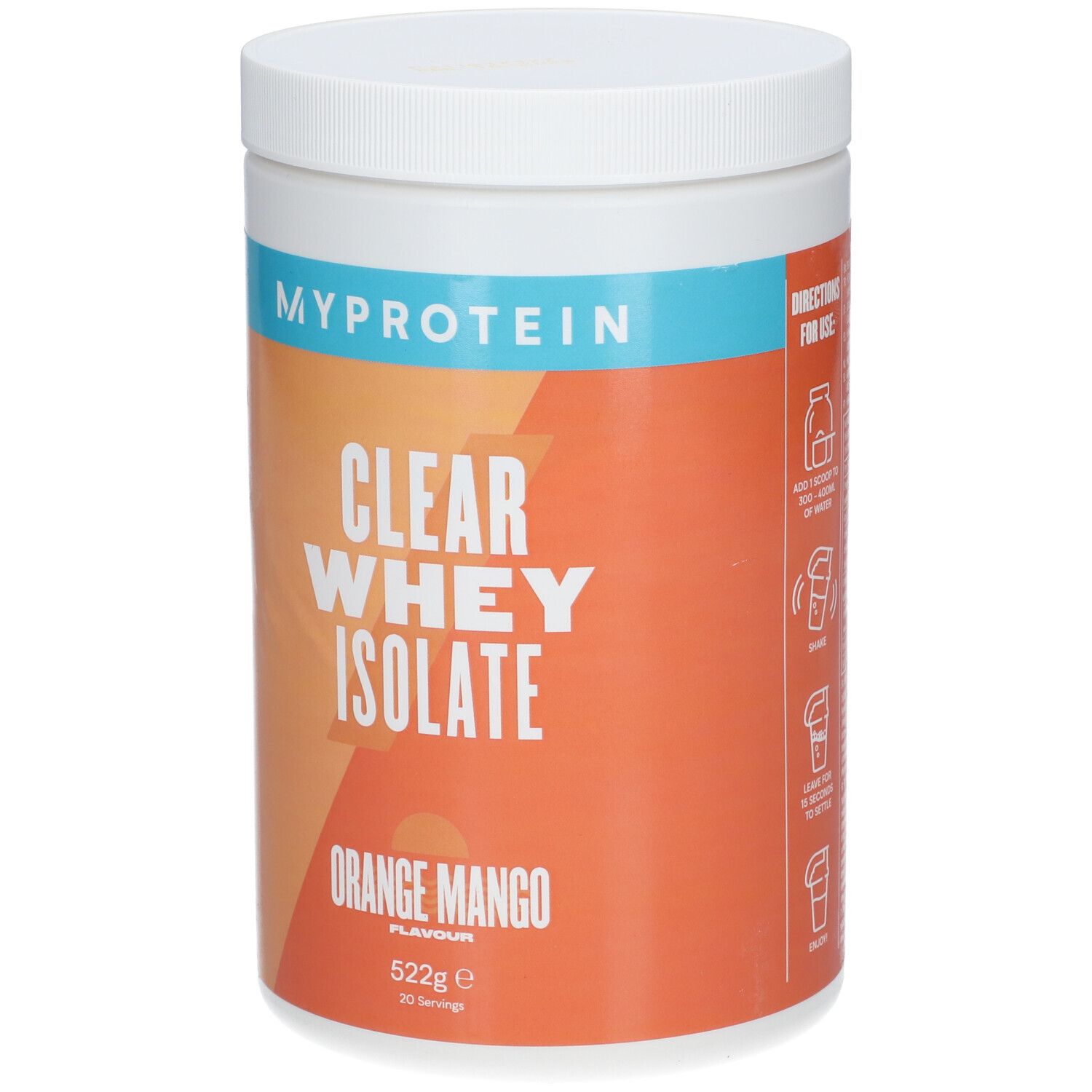 MyProtein Clear Whey Isolate Orange Mango