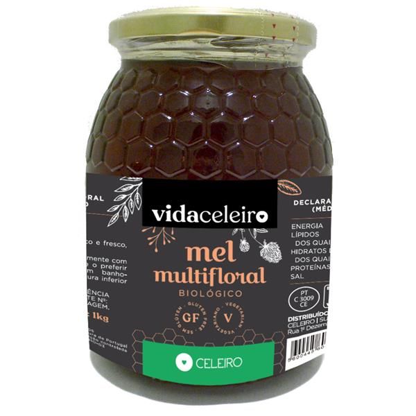 Vida Celeiro Mel Biológico Multifloral