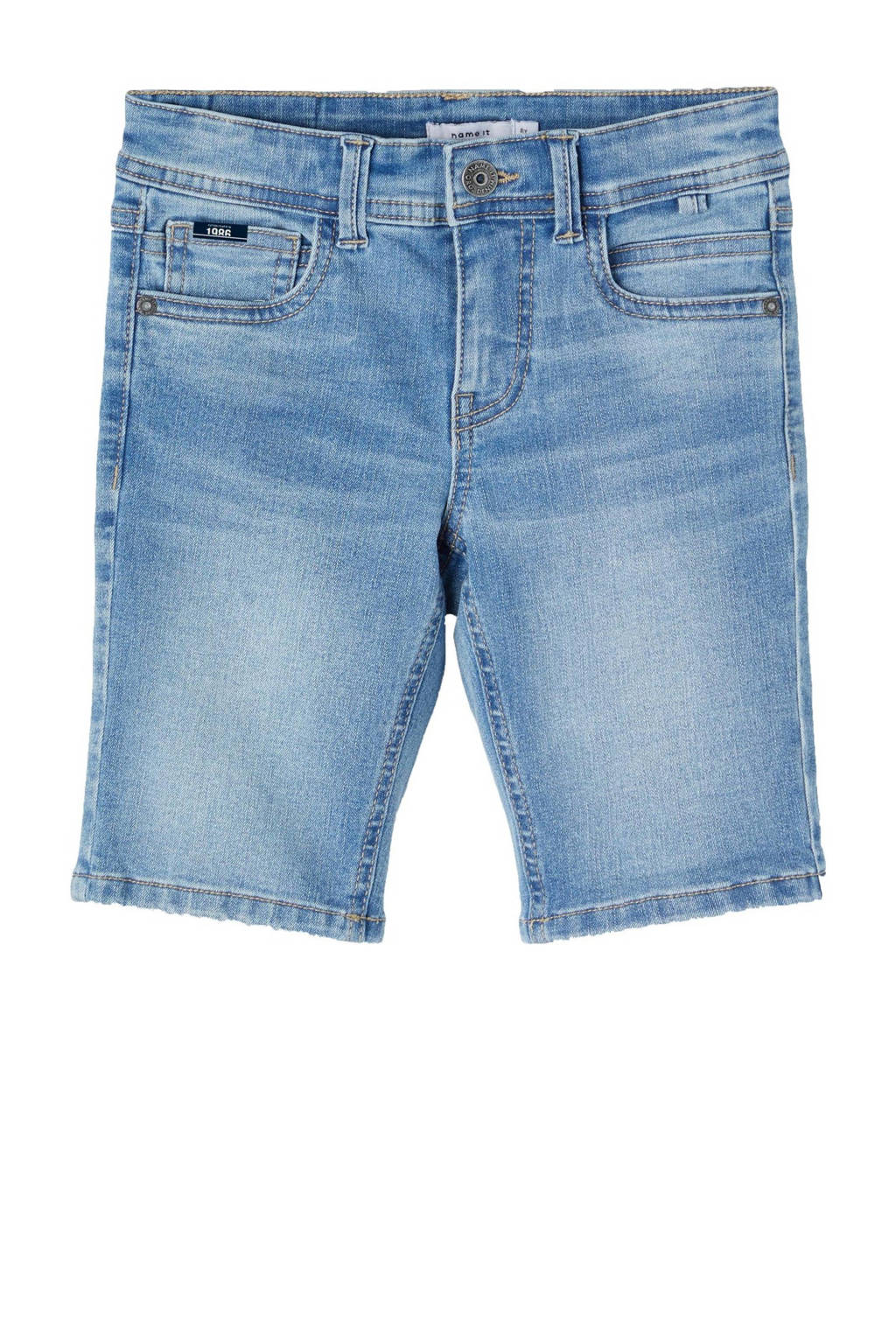 NAME IT denim short blauw