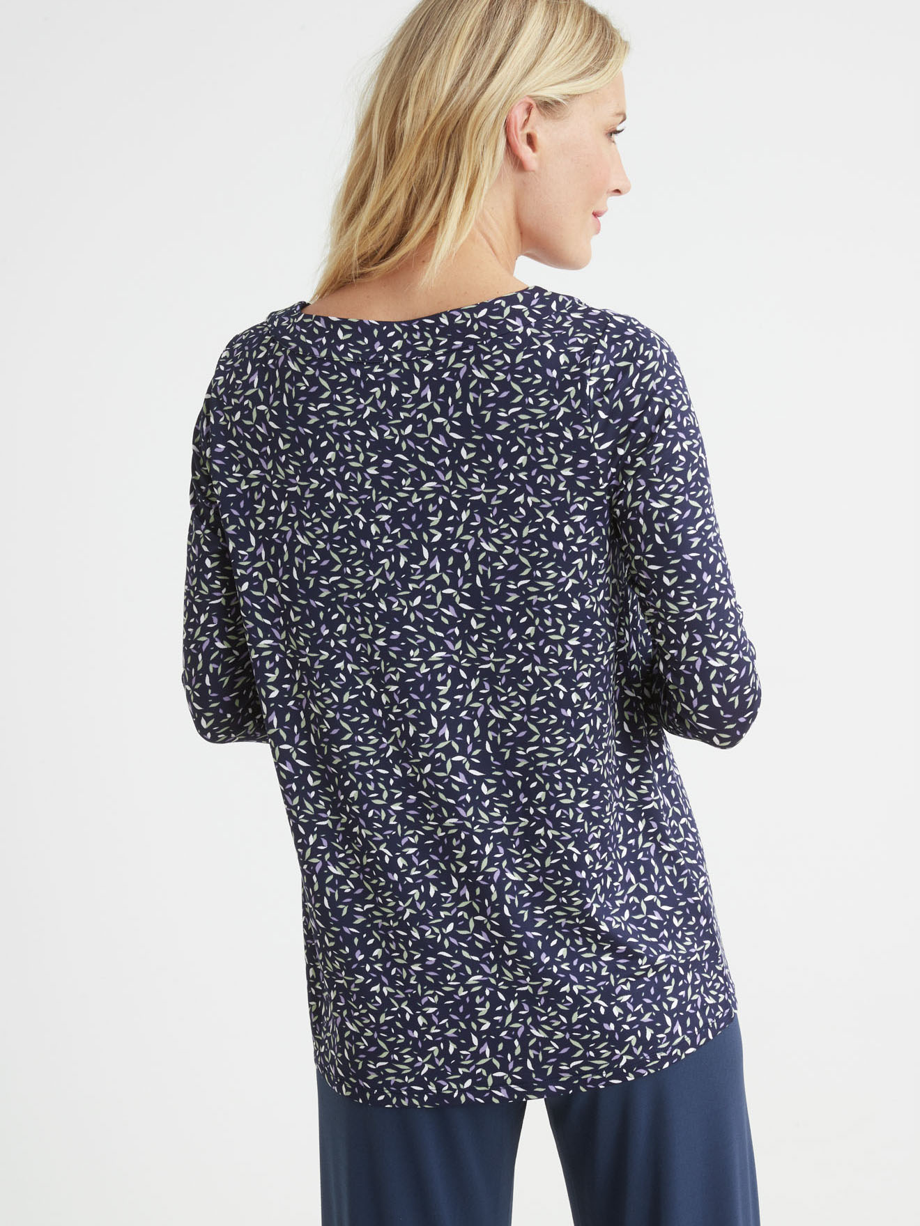 Tee-shirt tunique, manches longues