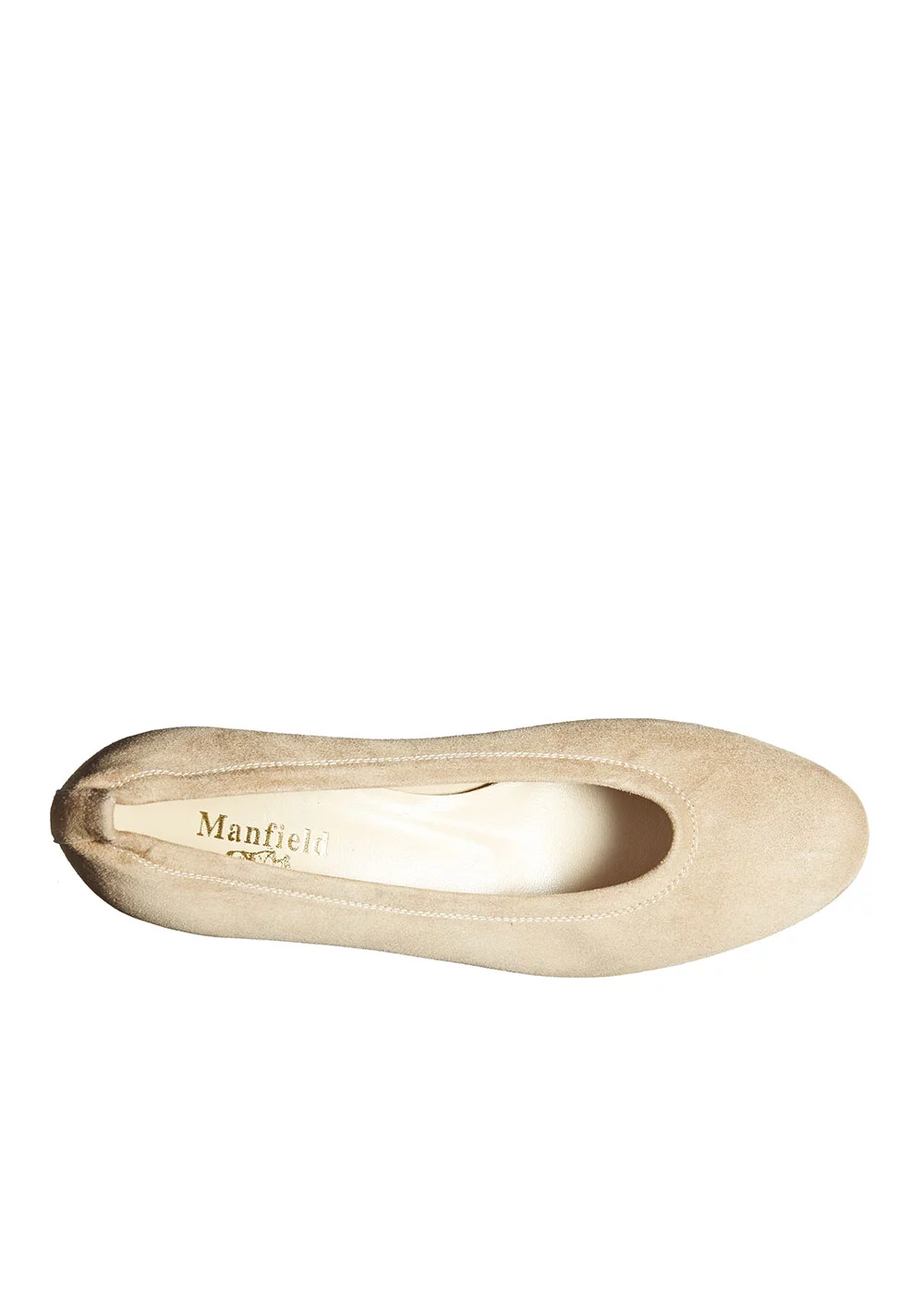 BALLERINE VARSOVIE VELOURS BEIGE
