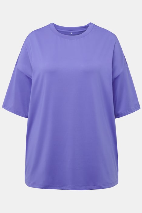 T-Shirt, oversized, Rundhals, Halbarm, Statement Print
