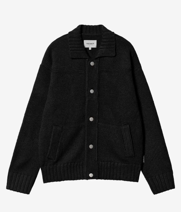 Carhartt WIP Santa Fe Strickjacke (gauge black)