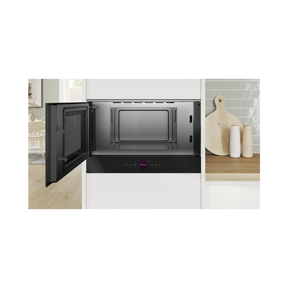 Bosch BFL7221B1 Einbau-Mikrowelle schwarz