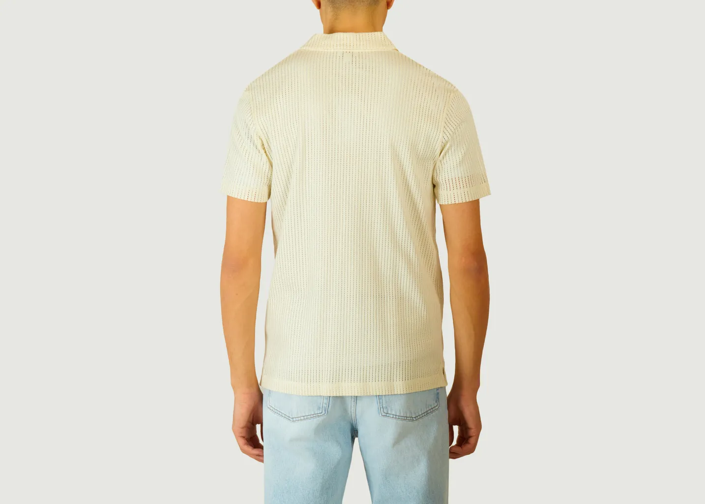 Polo Linear Mesh Sunspel