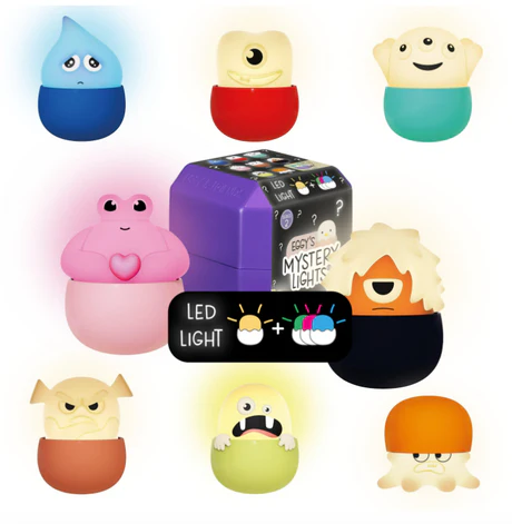 Megalight Eggy mystery light blindbox monsters