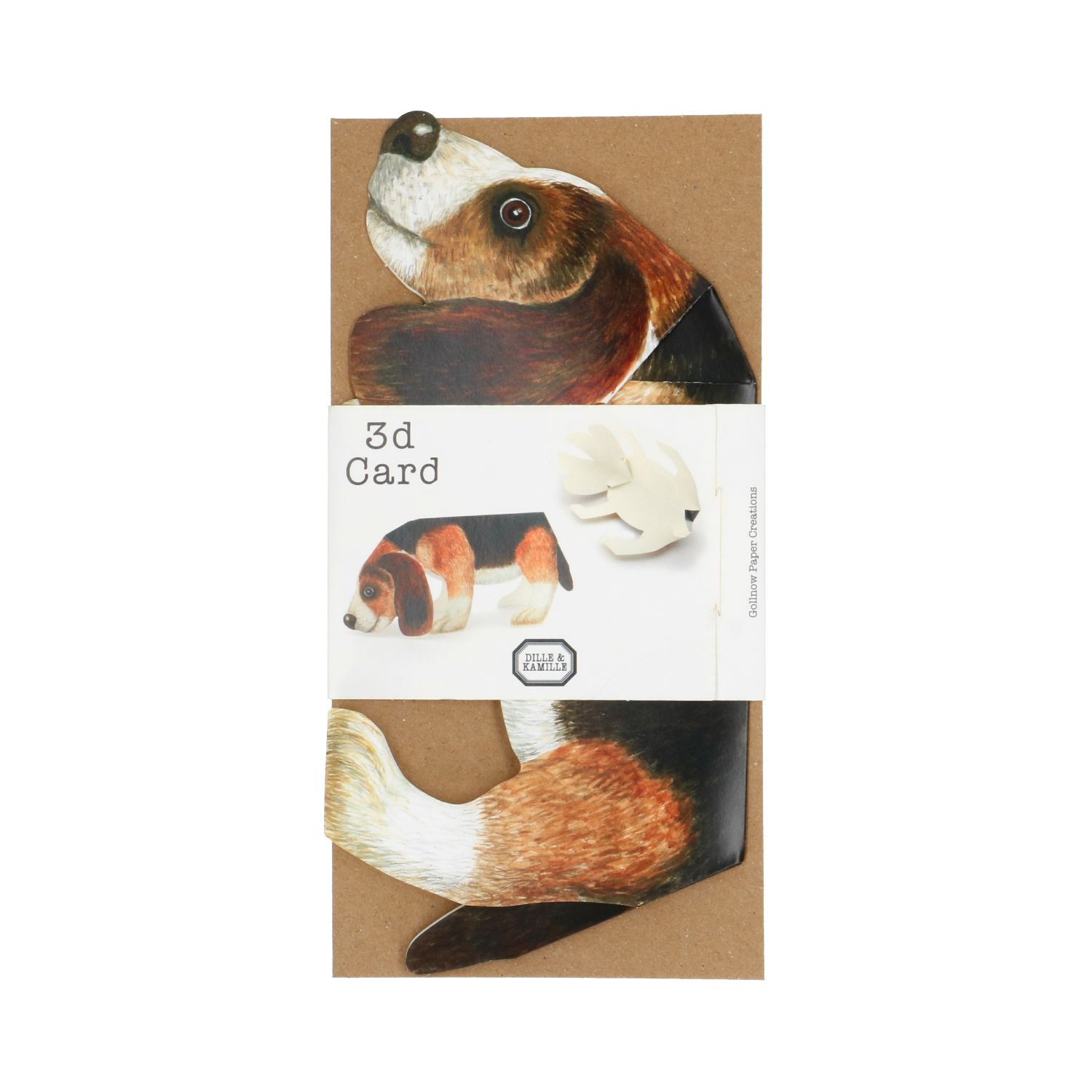 Kaart, 3D hond