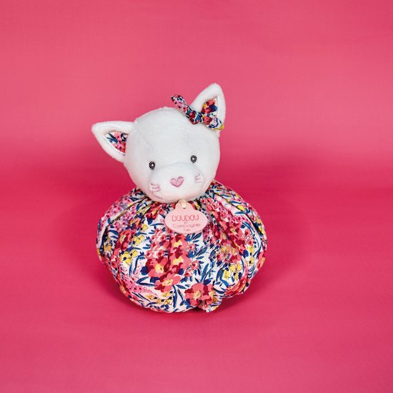 Doudou Boule 3 en 1   Chat        de               Doudou et Compagnie