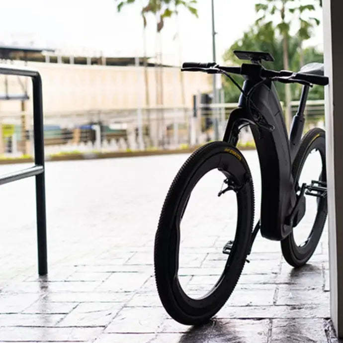 Bicicleta elétrica Reevo sem cubo