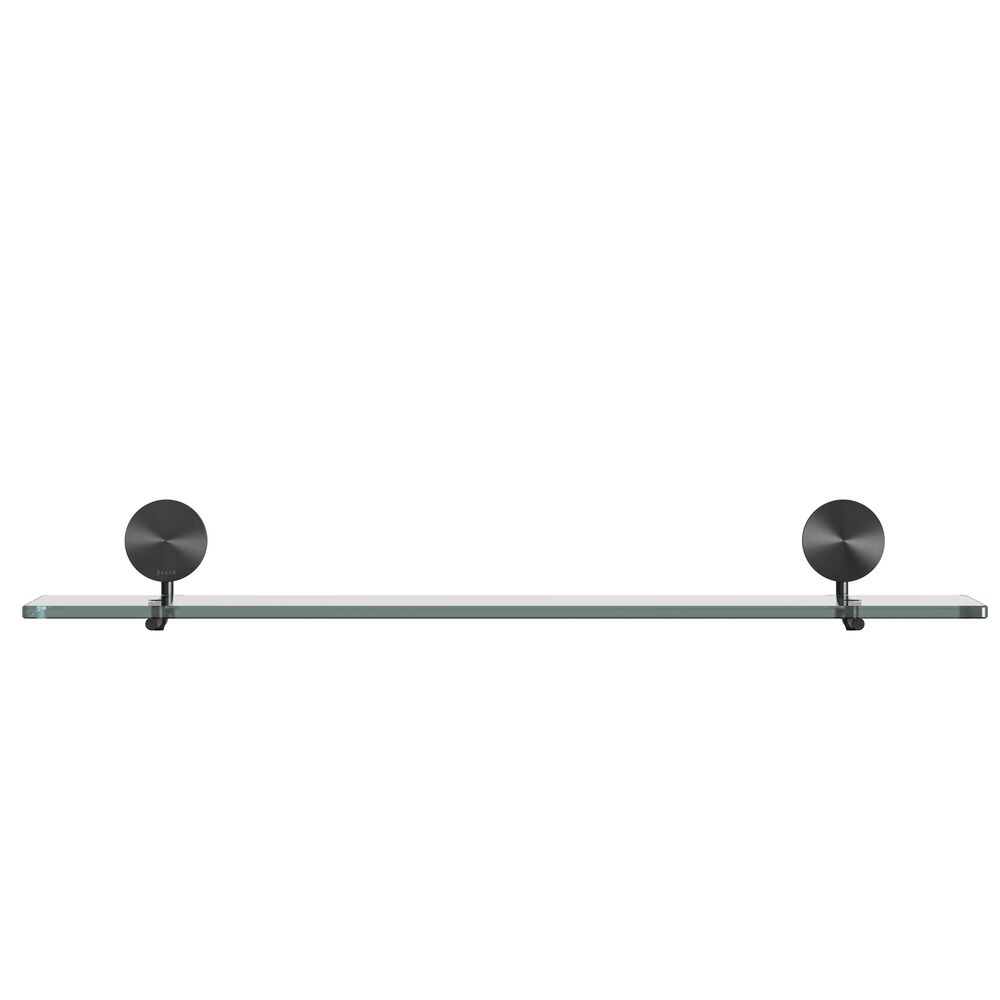 Geesa Opal planchet 60cm zwart metaal geborsteld