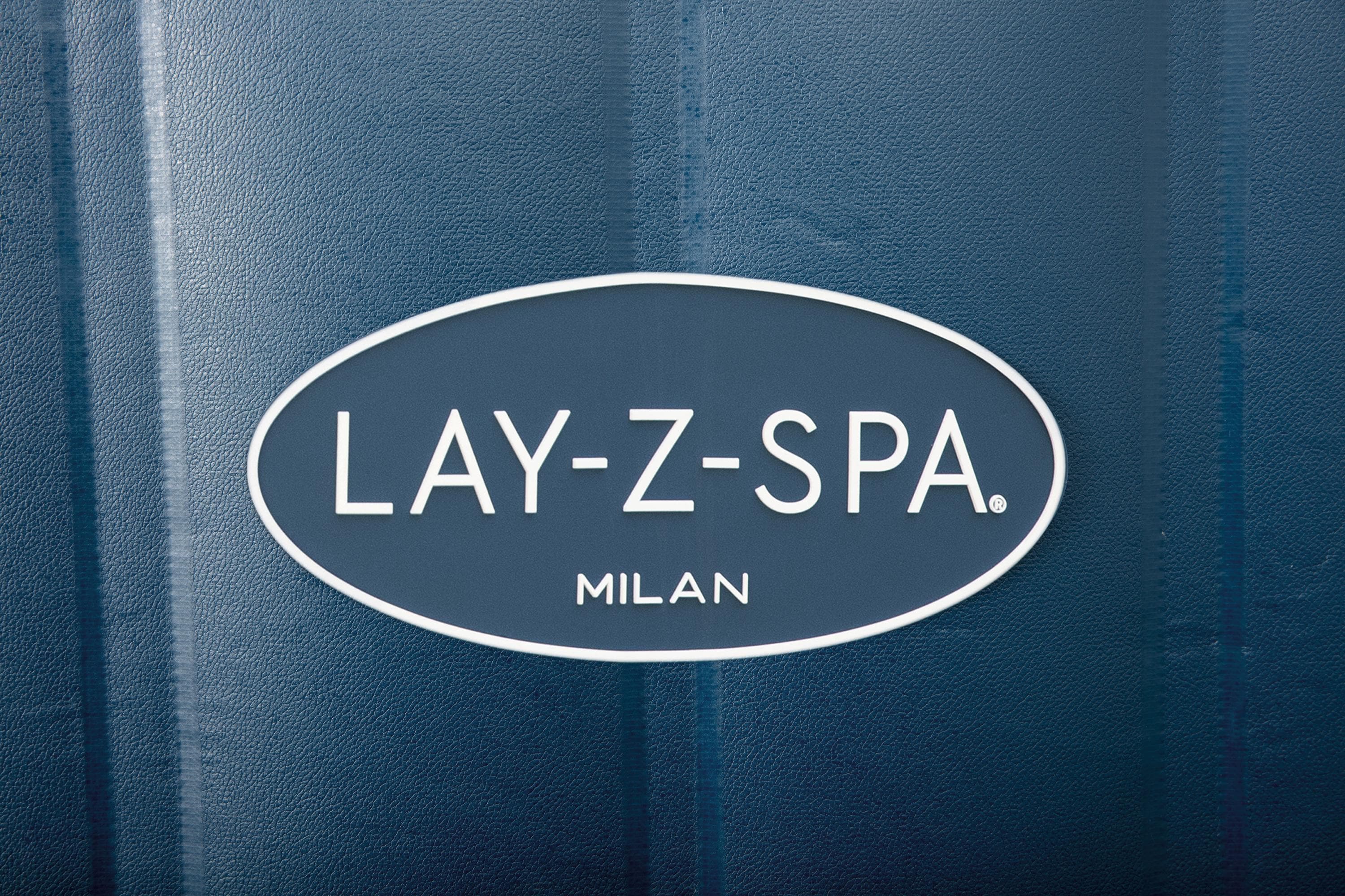 Bestway® LAY-Z-SPA® WLAN-Whirlpool Milan AirJet Plus™ Ø 196 x 71 cm, rund