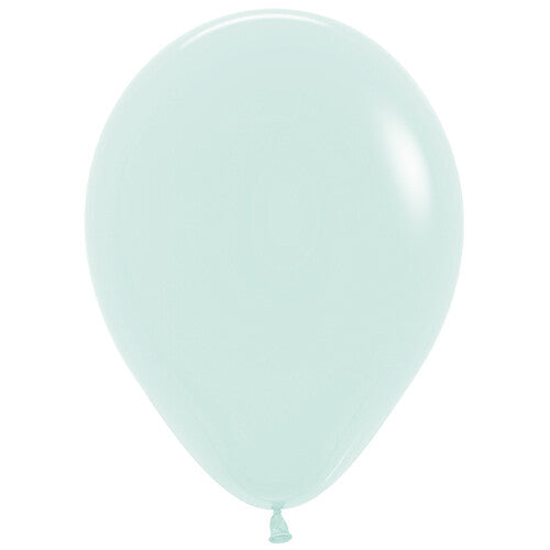 Sempertex ballonnen pastel matte green - 30 cm - 12st
