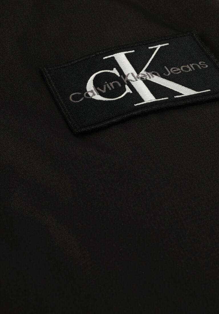 CALVIN KLEIN zwarte calvin klein jack unpadded harrington jacket