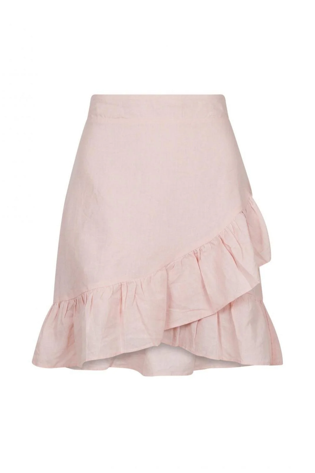 Neo Noir Bekka Linen Skirt rose smoke