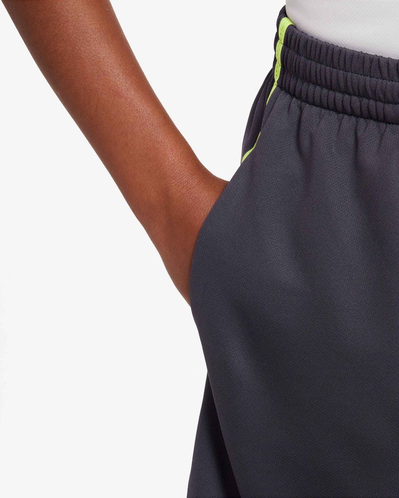 Short de training Nike Multi Gris & Jaune Fluo pour enfant