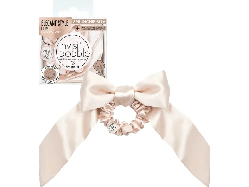 InvisiBobble Sprunchie Slim Ballerina Bow