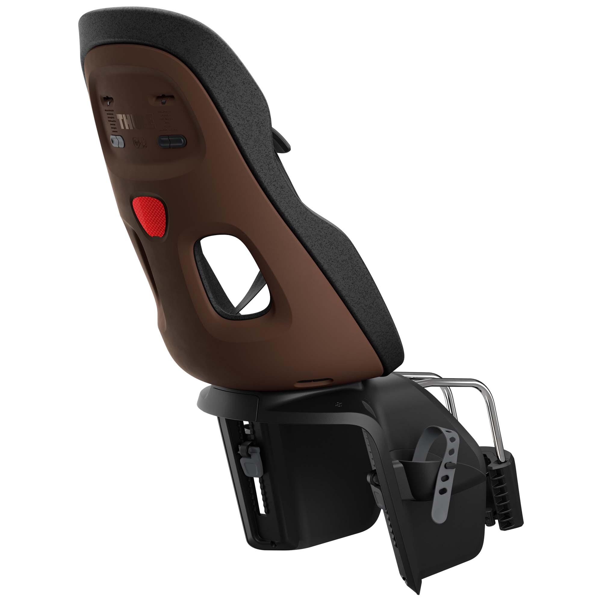 Thule Yeppe Nexxt 2 Maxi frame mount Brown - fietsstoeltjes - Prénatal