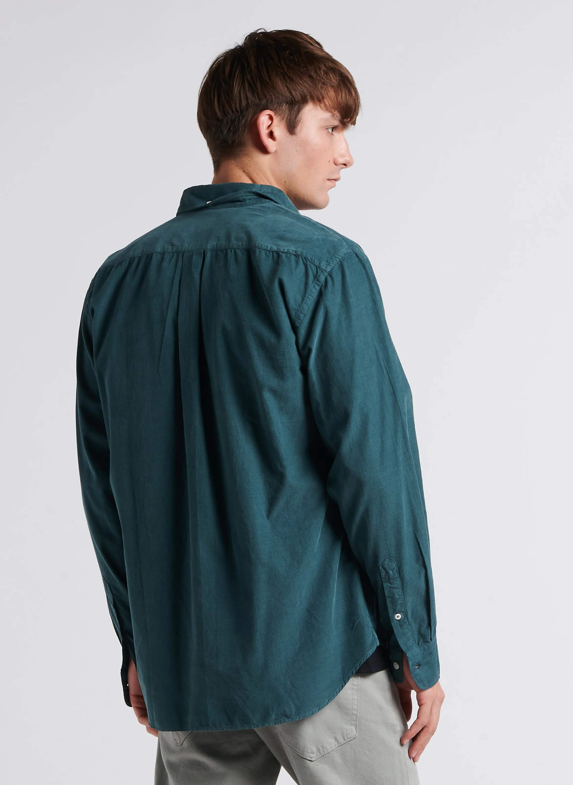 PITT PAT - Chemise col classique en coton| Vert