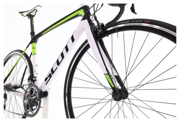Produit reconditionné · Scott Solace Carbone · Blanc / Vélo de route / Scott | Très bon état