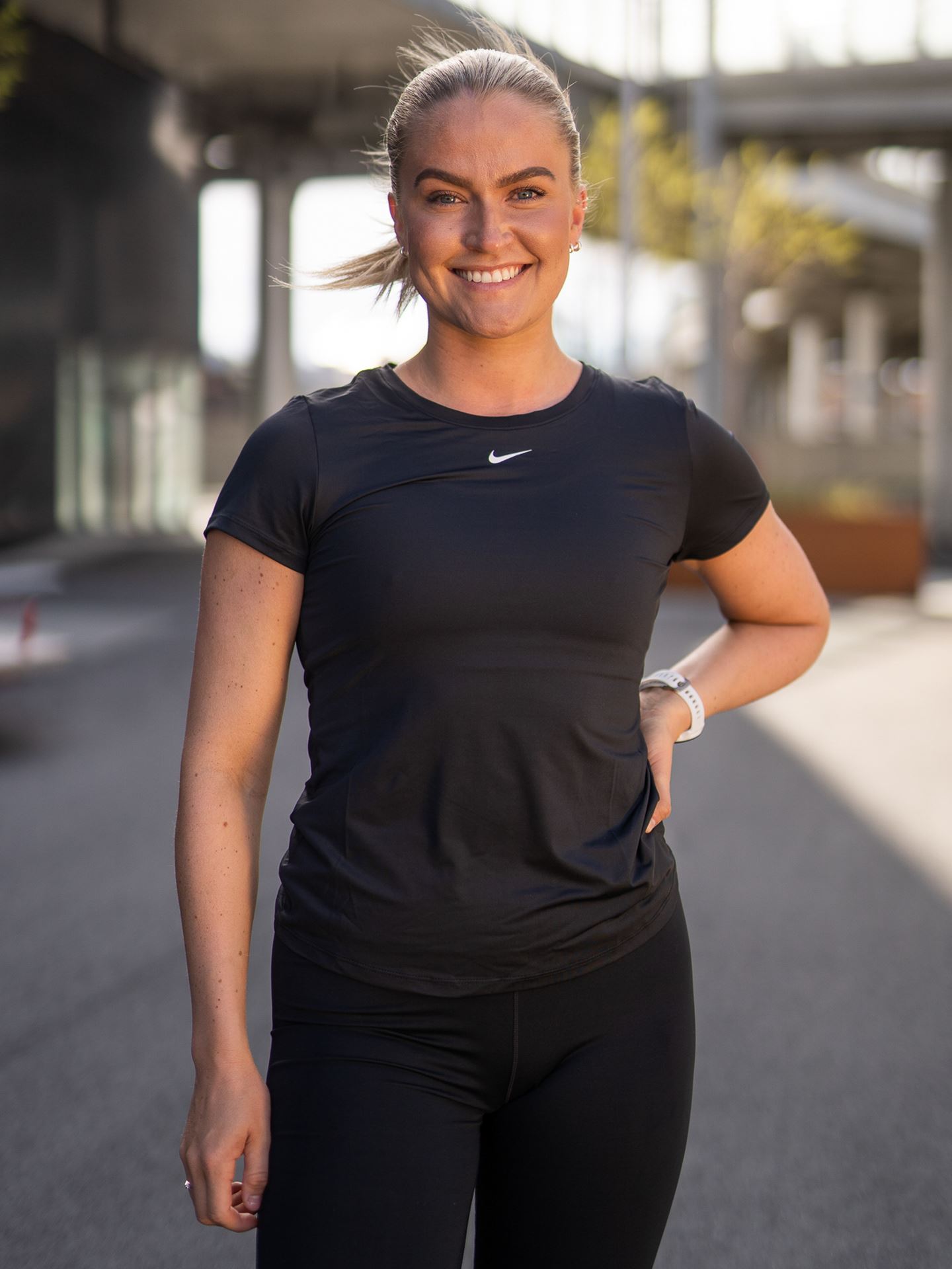 One Short Sleeve Slim Top