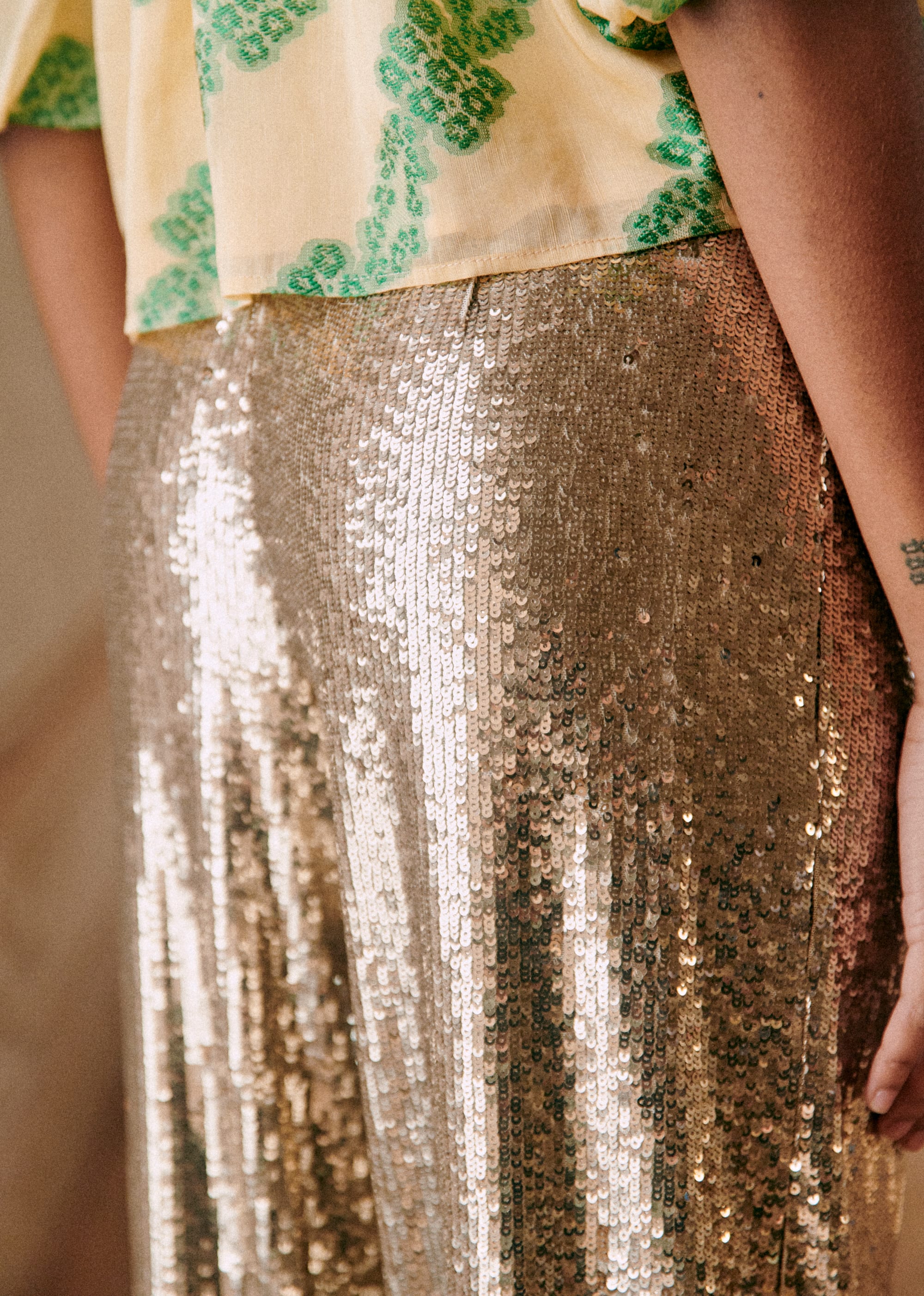 Pantalon Aurelin - Champagne - E-SHOP/BAS Pantalons 5905591