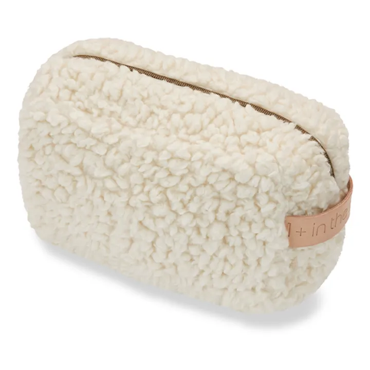 1+ in the family Trousse de Toilette Façon Fourrure Coton Laine Iconic | Ecru