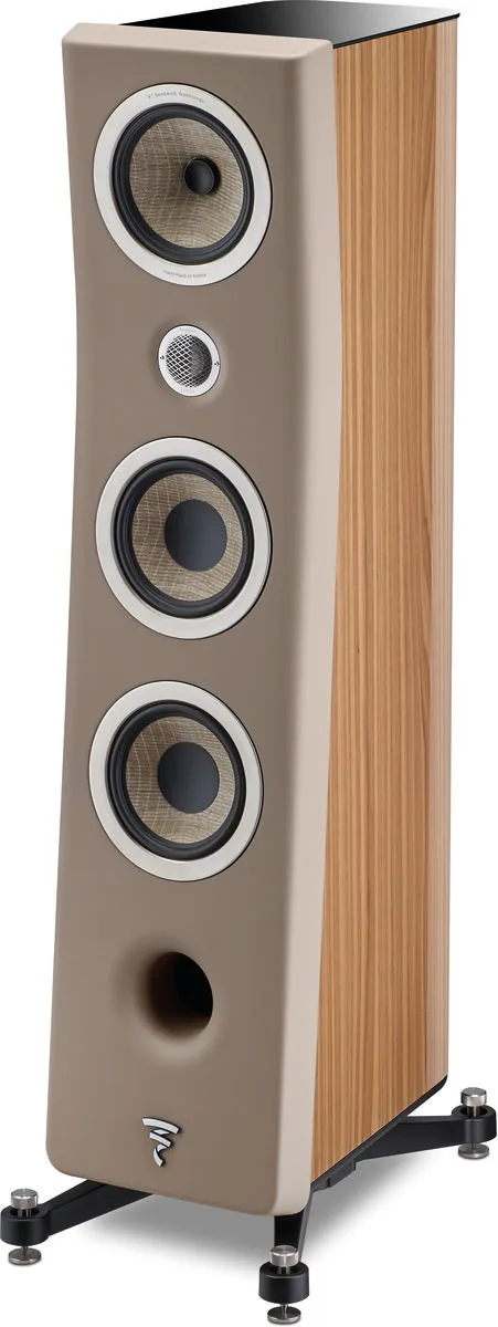 Focal Kanta N°2 Noyer / Taupe mat (la paire) Enceintes colonne
