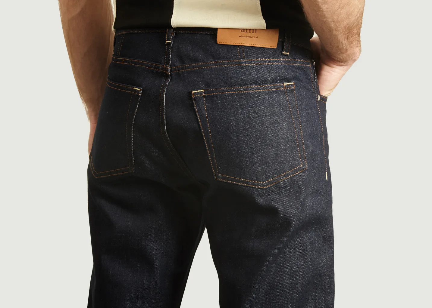 Jean straight fit AMI Paris