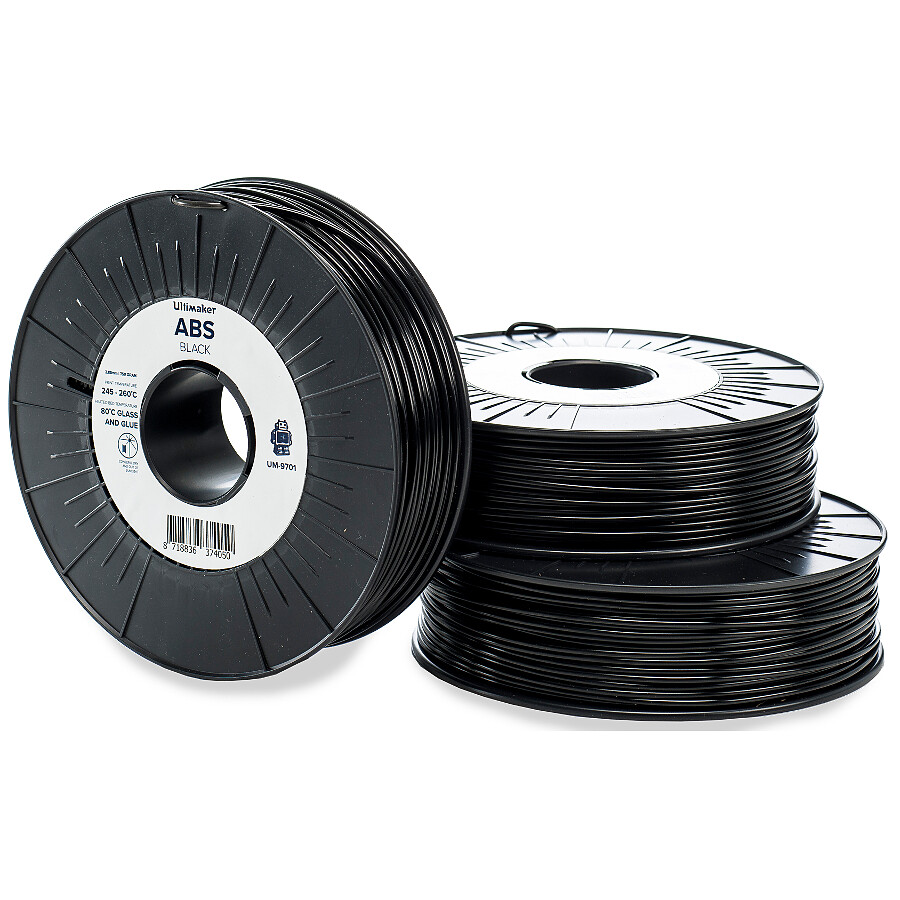 Ultimaker ABS Noir - 2.85 mm