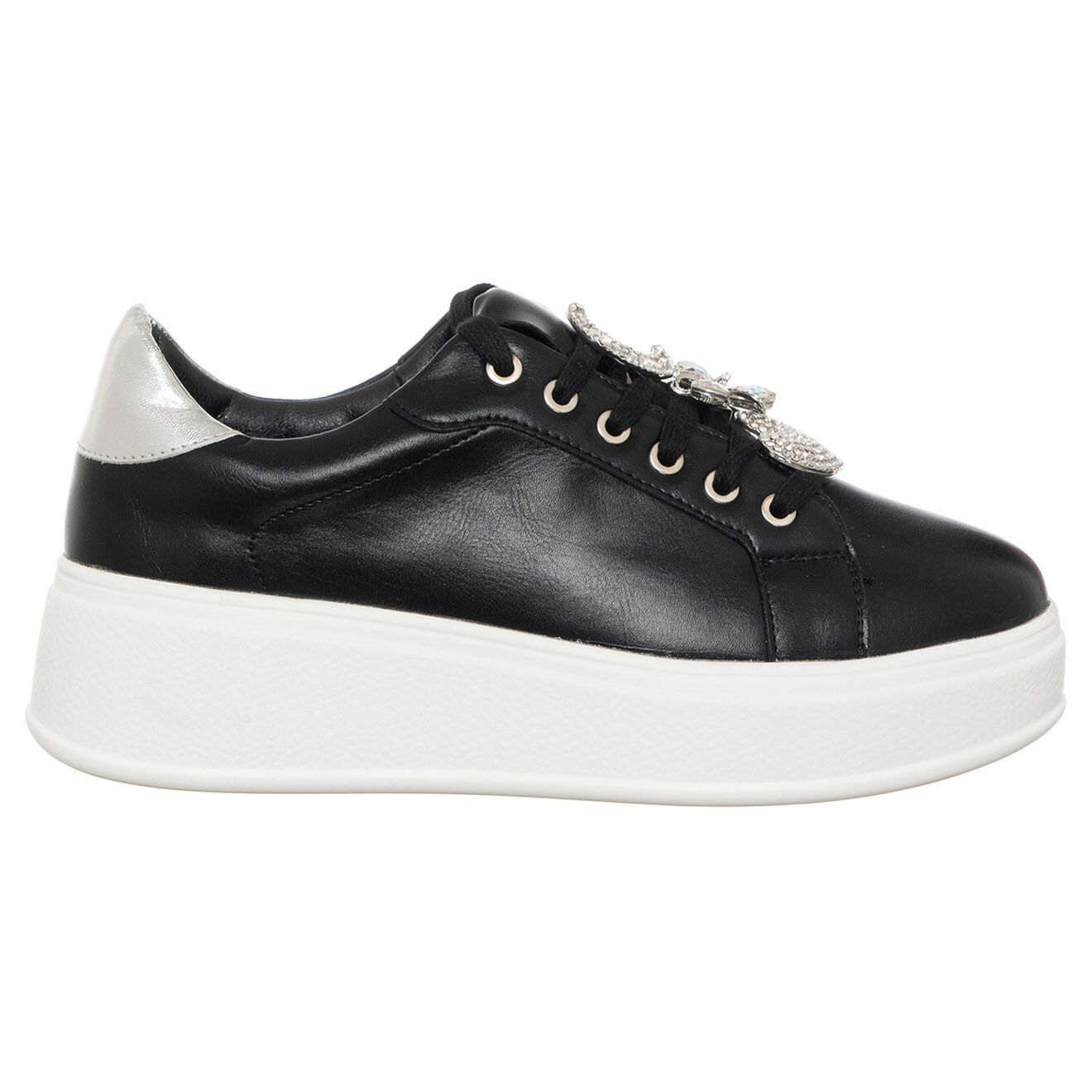 Loretta by Loretta Sneakers Laure noir/argenté
