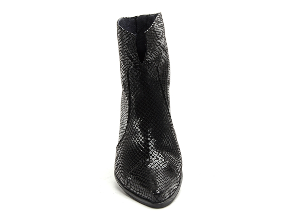 Dorking boots bottine talons femme d6034sup noir