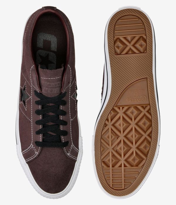 Converse CONS One Star Pro Schuh (rugged brown black white)