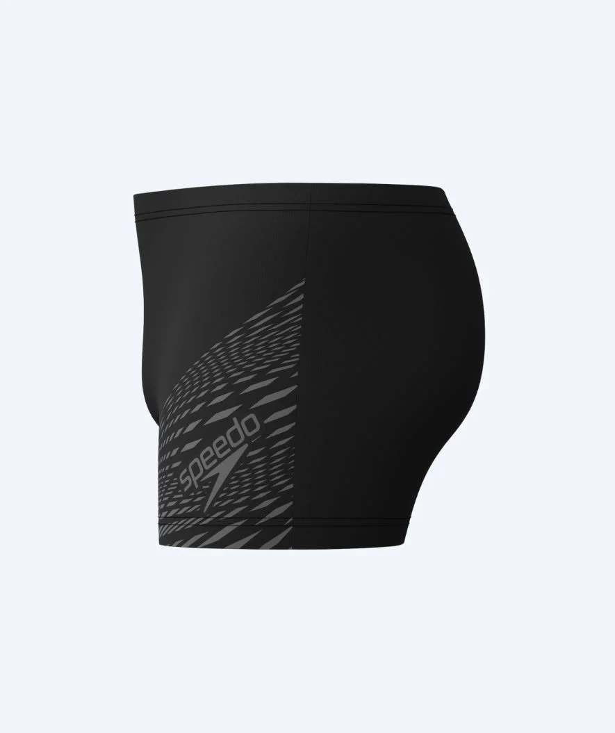 Speedo aquashorts til mænd - Medley Logo - Sort/grå