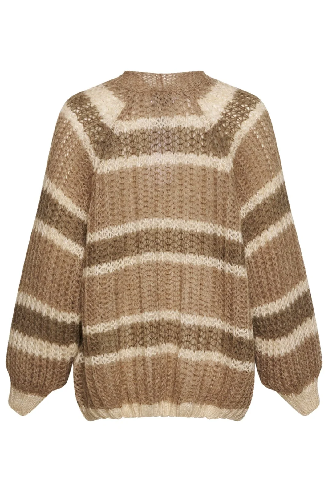 Noella Vera Knit Cardigan 930 brown camel sand