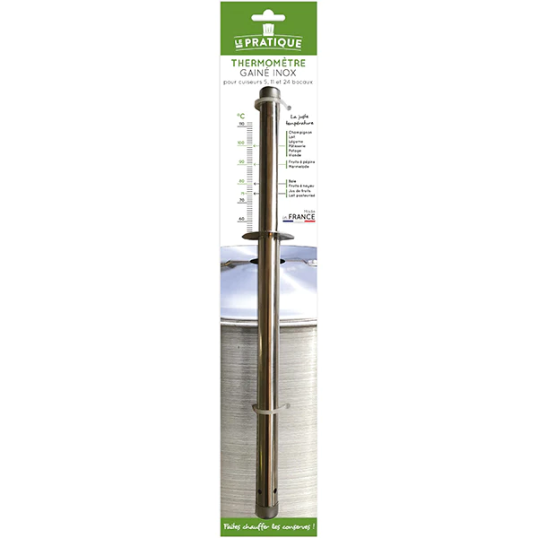 Thermomètre gainé en inox pour cuiseur Le Pratique
